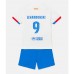 Cheap Barcelona Robert Lewandowski #9 Away Football Kit Children 2023-24 Short Sleeve (+ pants)
